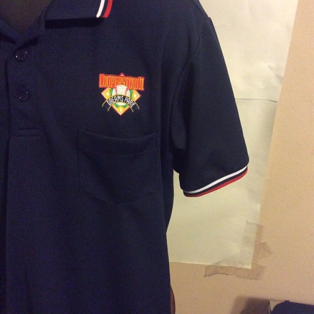 Men's Cooperstown Dreamspark Polo Shirt sz Medium - Picture 5 of 11